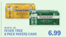 Kings Food Markets FEVER TREE 8 PACK MIXERS CANS offer