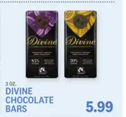 Kings Food Markets DIVINE CHOCOLATE BARS offer