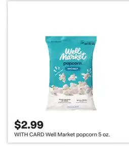 CVS Well Market popcorn offer