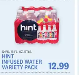 Kings Food Markets HINT INFUSED WATER VARIETY PACK offer