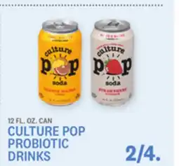 Kings Food Markets CULTURE POP PROBIOTIC DRINKS offer