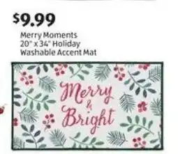 Aldi Merry Moments Holiday Mat offer