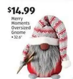 Aldi Merry Moments Oversized Gnome offer