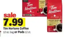 Meijer Tim Hortons Coffee offer