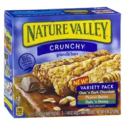 Walgreens Crunchy Granola Bars Oats 'n Dark Chocolate offer