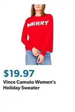Sam's Club Vince Camuto Women's Holiday Sweater offer