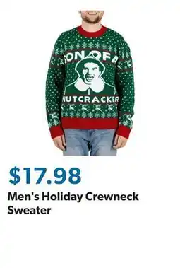 Sam's Club Men's Holiday Crewneck Sweater offer