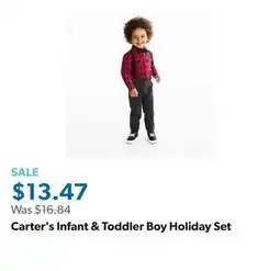 Sam's Club Carter's Infant & Toddler Boy Holiday Set offer
