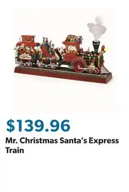 Sam's Club Mr. Christmas Santa's Express Train​ offer