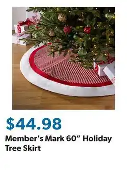 Sam's Club Member's Mark 60 Holiday Tree Skirt offer