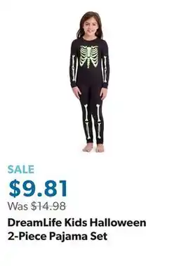 Sam's Club DreamLife Kids Halloween 2-Piece Pajama Set offer