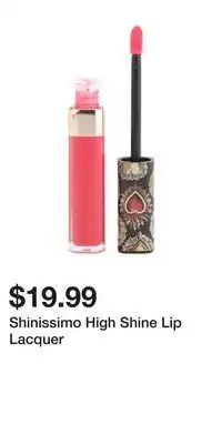 TJ Maxx Shinissimo High Shine Lip Lacquer offer