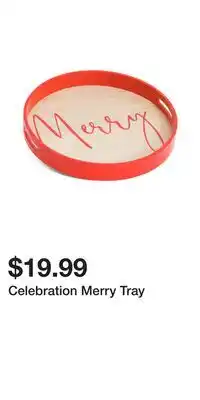TJ Maxx Celebration Merry Tray offer