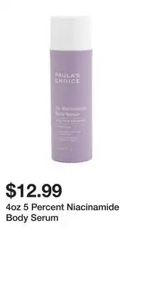 TJ Maxx 4oz 5 Percent Niacinamide Body Serum offer