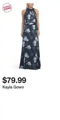 TJ Maxx Kayla Gown offer