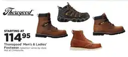 Fleet Farm Thorogood Men's & Ladies' Footwear offer