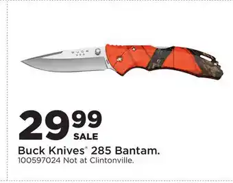 Fleet Farm Buck Knives 285 Bantam offer