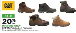Fleet Farm CAT Men's & Ladies' Footwear offer