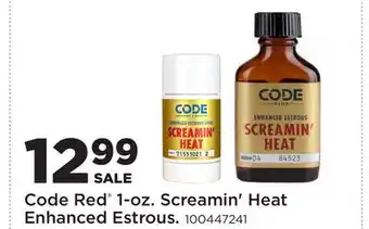 Fleet Farm Code Red 1-oz. Screamin' Heat Enhanced Estrous offer