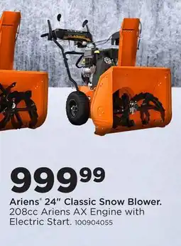 Fleet Farm Ariens 24 Classic Snow Blower offer