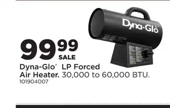Fleet Farm Dyna-Glo LP Forced Air Heater offer