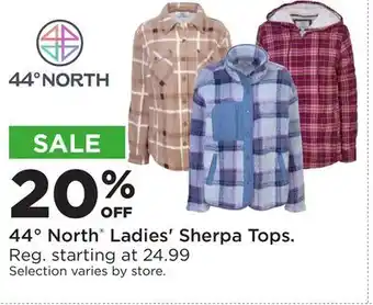 Fleet Farm 44° North Ladies' Sherpa Tops offer