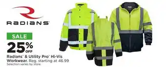Fleet Farm Radians & Utility Pro Hi-Vis Workwear offer