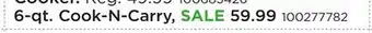 Fleet Farm 6-qt. Cook-N-Carry offer