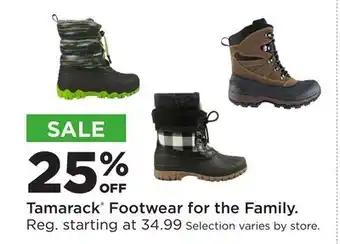 Fleet Farm Tamarack Footwear for the Family offer