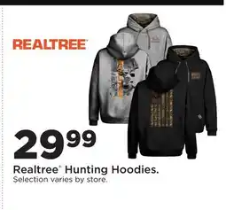 Fleet Farm Realtree Hunting Hoodies offer