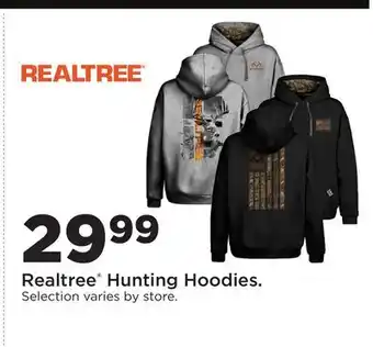 Fleet Farm Realtree Hunting Hoodies offer