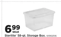 Fleet Farm Sterilite 58-qt. Storage Box offer