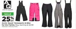 Fleet Farm Arctic Quest Snowpants & Bibs for the Family offer