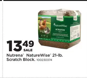 Fleet Farm Nutrena NatureWise 21-lb. Scratch Block offer