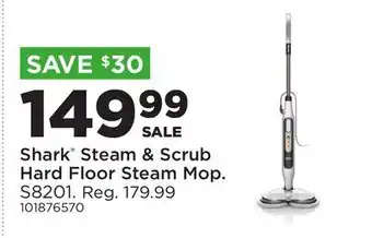 Fleet Farm Shark Steam & Scrub Hard Floor Steam Mop offer
