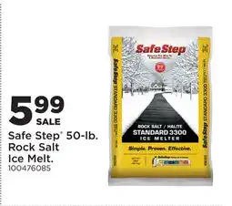 Fleet Farm Safe Step 50-lb. Rock Salt Ice Melt offer