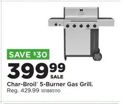 Fleet Farm Char-Broil 5-Burner Gas Grill offer