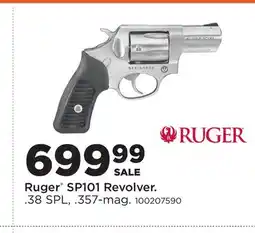 Fleet Farm Ruger SP101 Revolver offer