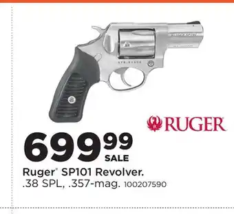 Fleet Farm Ruger SP101 Revolver offer