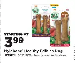 Fleet Farm Nylabone Healthy Edibles Dog Treats offer