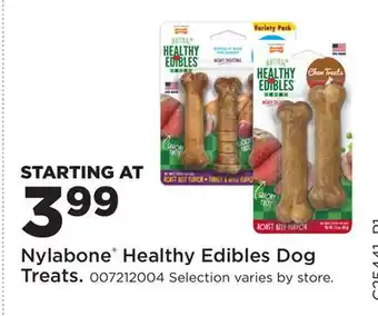 Fleet Farm Nylabone Healthy Edibles Dog Treats offer