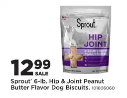 Fleet Farm Sprout 6-lb. Hip & Joint Peanut Butter Flavor Dog Biscuits offer