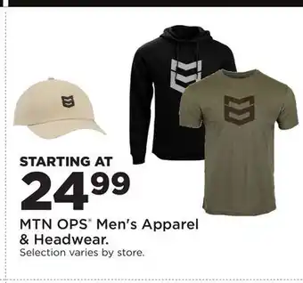 Fleet Farm MTN OPS Men's Apparel & Headwear offer