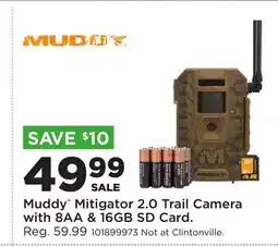 Fleet Farm Muddy Mitigator 2.0 Trail Camera with 8AA & 16GB SD Card offer