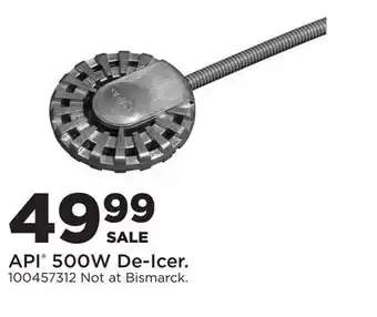 Fleet Farm API 500W De-Icer offer