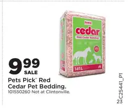 Fleet Farm Pets Pick Red Cedar Pet Bedding offer