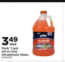 Fleet Farm Peak 1-gal. All-in-One Windshield Wash offer