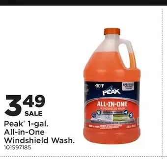 Fleet Farm Peak 1-gal. All-in-One Windshield Wash offer