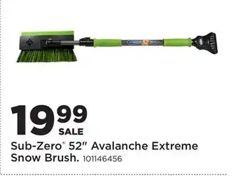 Fleet Farm Sub-Zero 52 Avalanche Extreme Snow Brush offer
