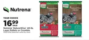 Fleet Farm Nutrena NatureWise 40-lb. Layer Pellets or Crumble offer